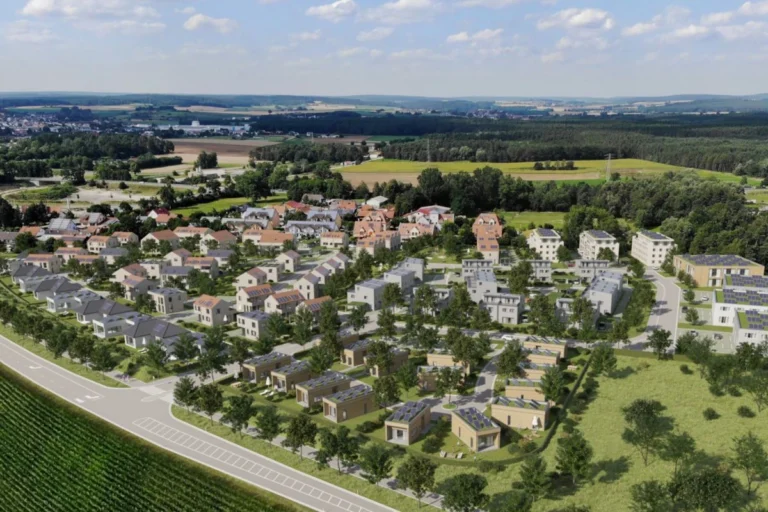 Visualisierung Baugebiet GreenGaden