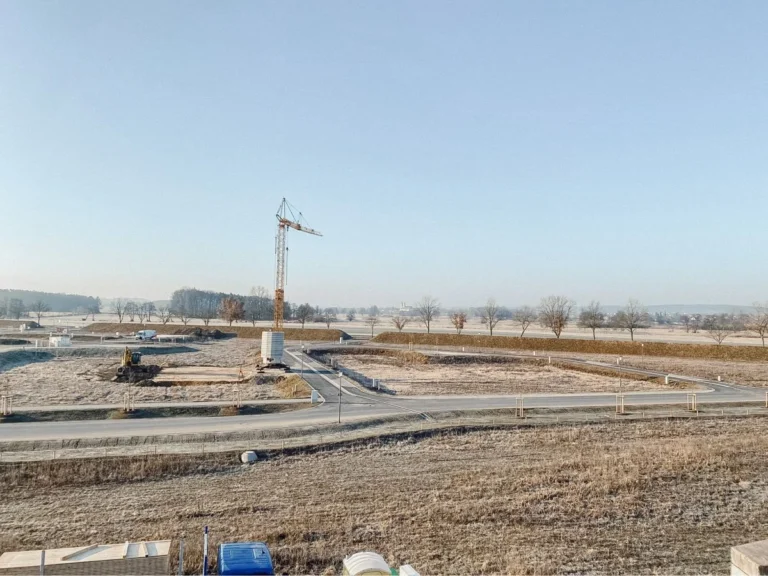 Baufortschritt Baugebiet GreenGaden Abensberg