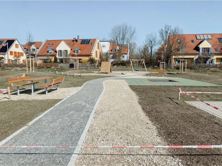 Baufortschritt Baugebiet GreenGaden Abensberg