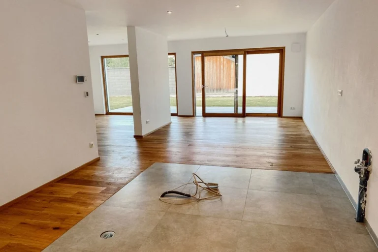 Neubau Doppelhaushälfte - Wohnbereich