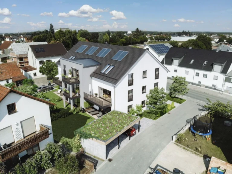 Neubau Immobilie in Abensberg - Visualisierung Außenansicht